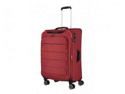 Červený cestovní kufr Travelite Skaii 4w M - 92648-12 - hlavní obrázek