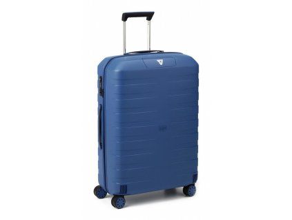 Modrý cestovní kufr roncato box SPORT M 553201-83 - hlavní obrázek