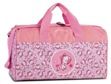 Růžová / potisk dětská taška junior active zebra 20690-2120 - hlavní obrázek